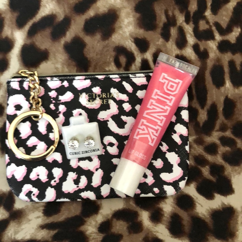Victoria’s Secret wristlet with two more items